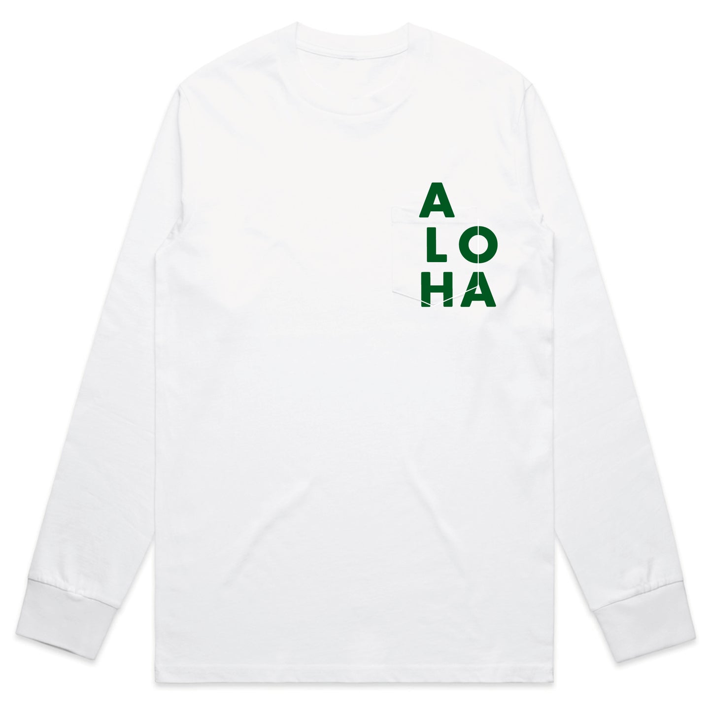 [MAN] ALOHA POCKET L/S TEE