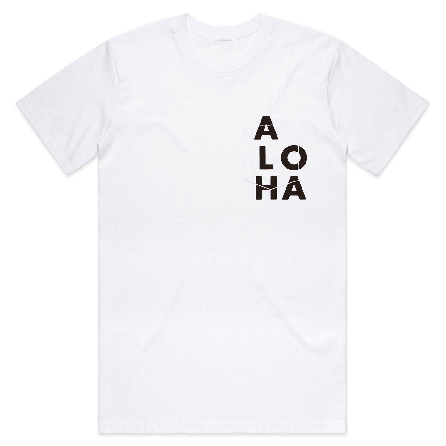 [MAN] ALOHA POCKET TEE