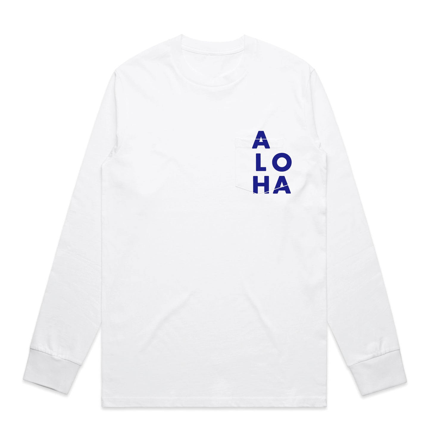 [MAN] ALOHA POCKET L/S TEE