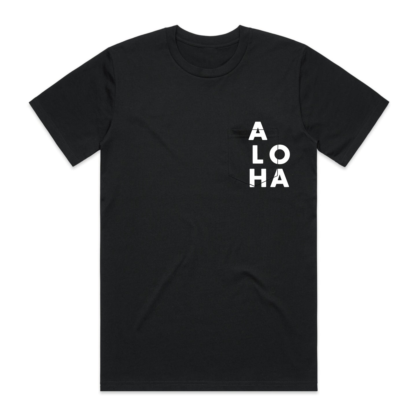 [MAN] ALOHA POCKET TEE