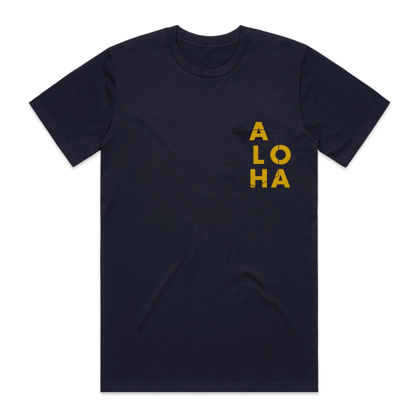 [MAN] ALOHA POCKET TEE