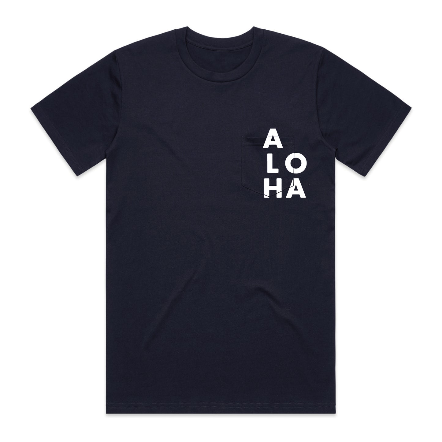 [MAN] ALOHA POCKET TEE