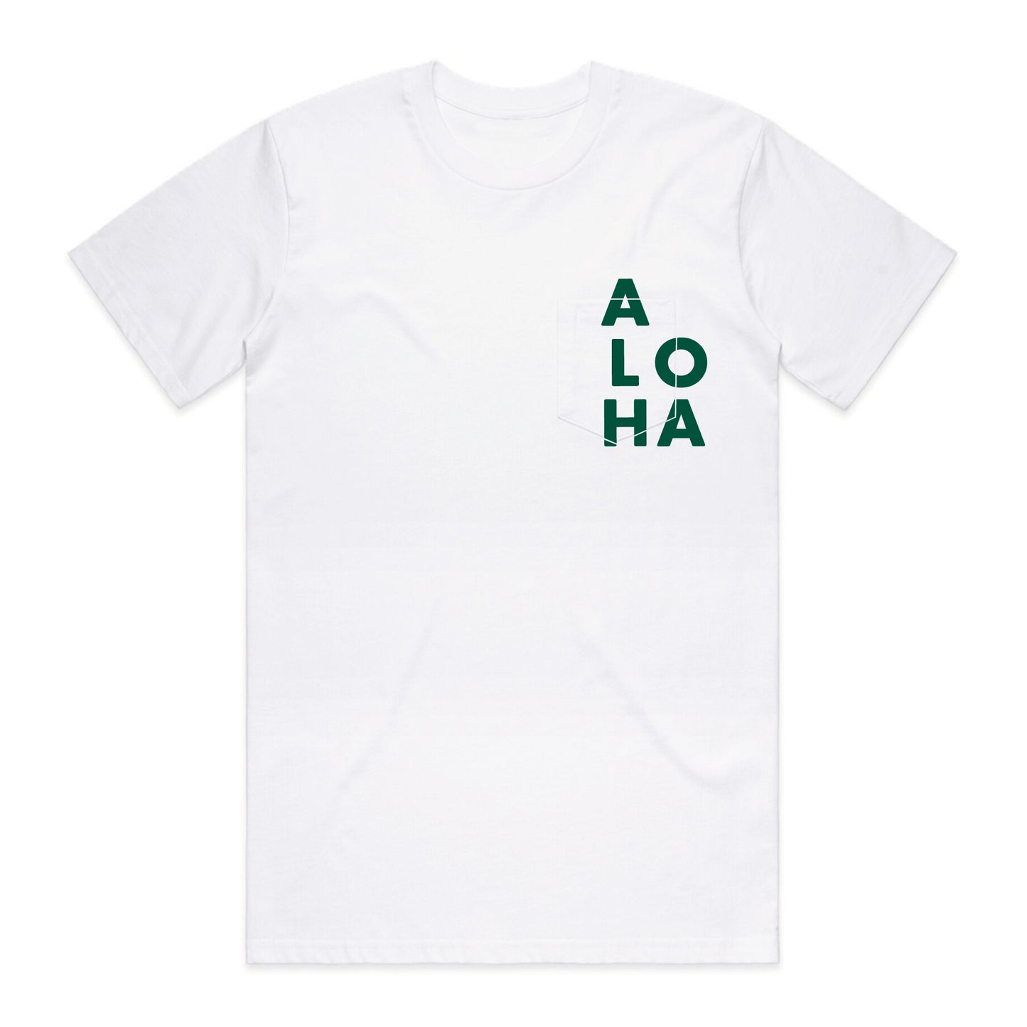 [MAN] ALOHA POCKET TEE