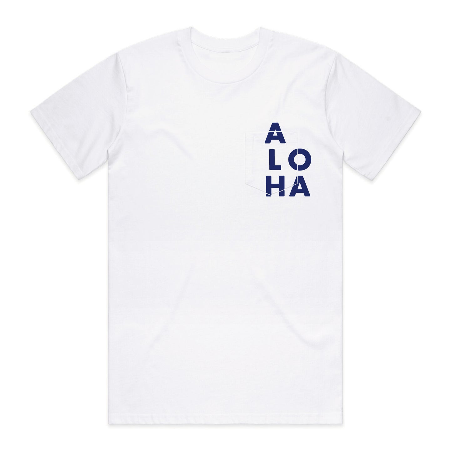 [MAN] ALOHA POCKET TEE