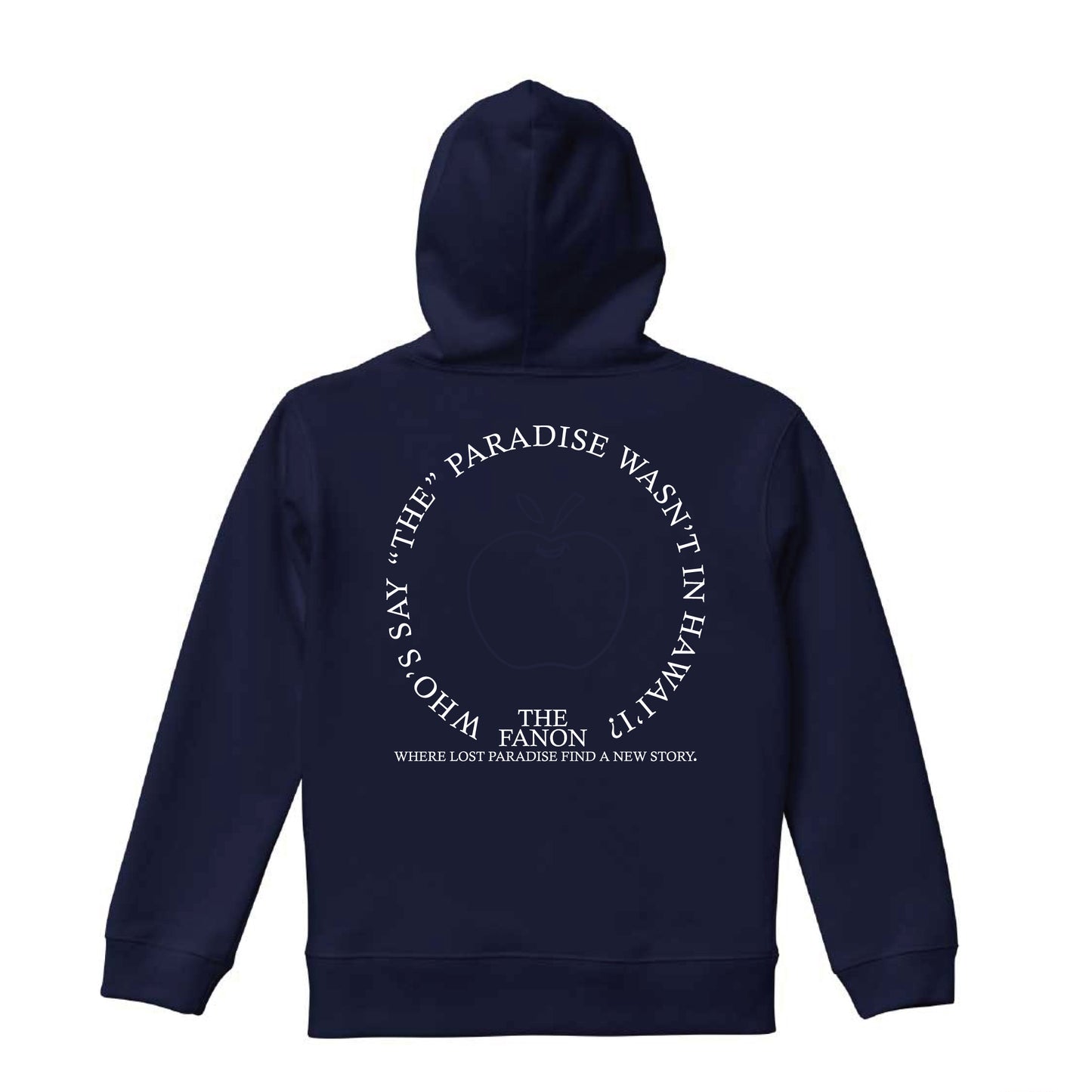 "THE" PARADISE ZIP UP HOODIE -完全予約販売 1月18日〆切 (1月末発送予定)