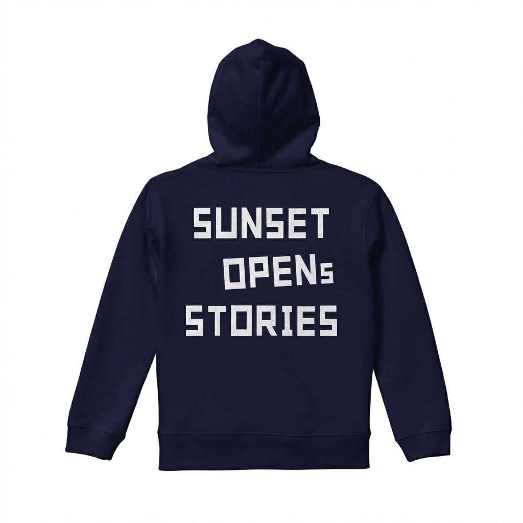SUNSET OPENS STORIES ZIP UP HOODIE -完全予約販売- 1月18日〆切 (1月末発送予定)