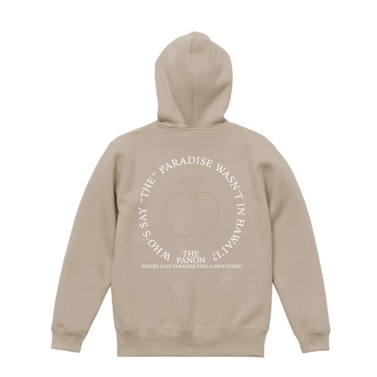 "THE" PARADISE ZIP UP HOODIE -完全予約販売 1月18日〆切 (1月末発送予定)
