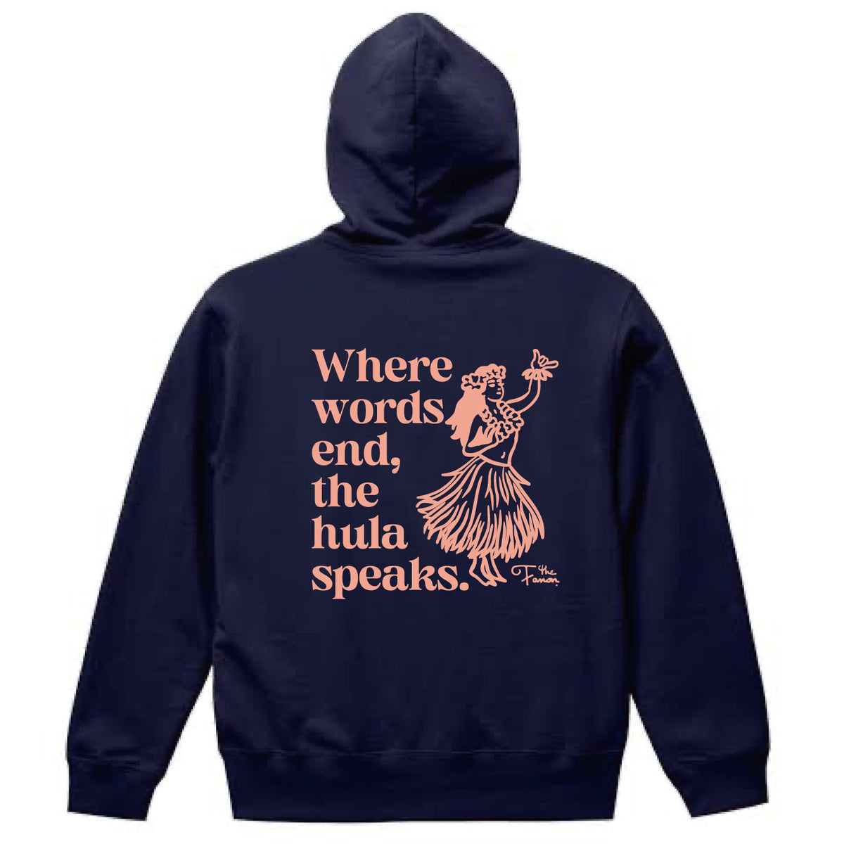 [UNISEX]HULA SPEAKS HOODIE