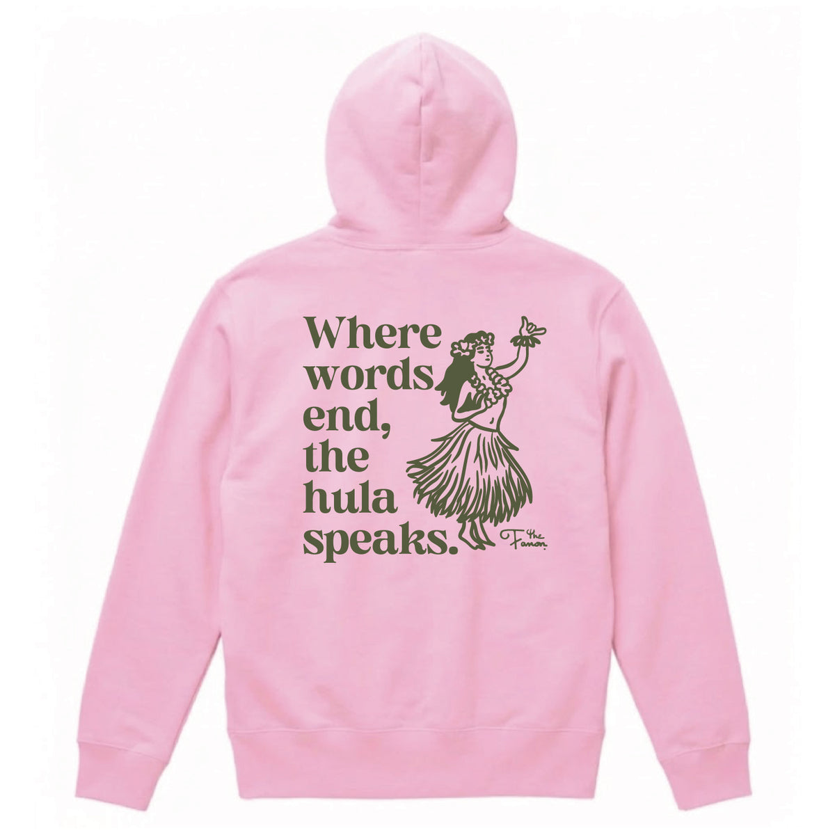[UNISEX]HULA SPEAKS HOODIE