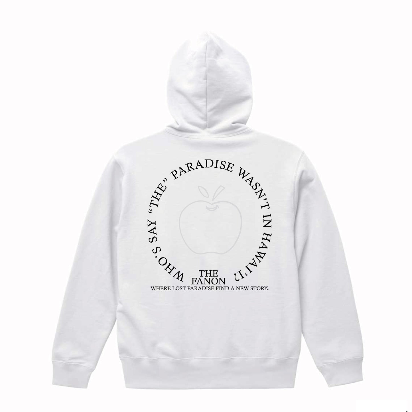 "THE" PARADISE ZIP UP HOODIE -完全予約販売 1月18日〆切 (1月末発送予定)