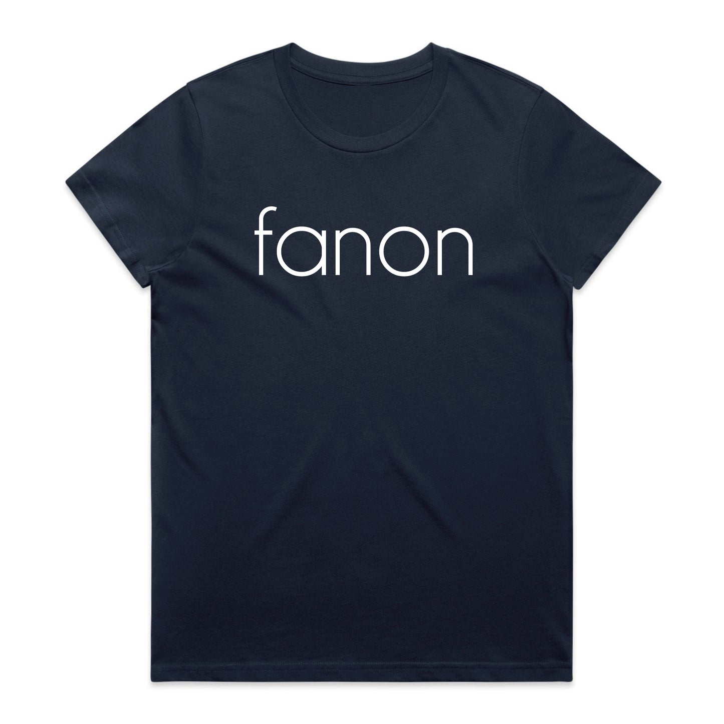 [WOMAN] fanon TEE FRONT ONLY