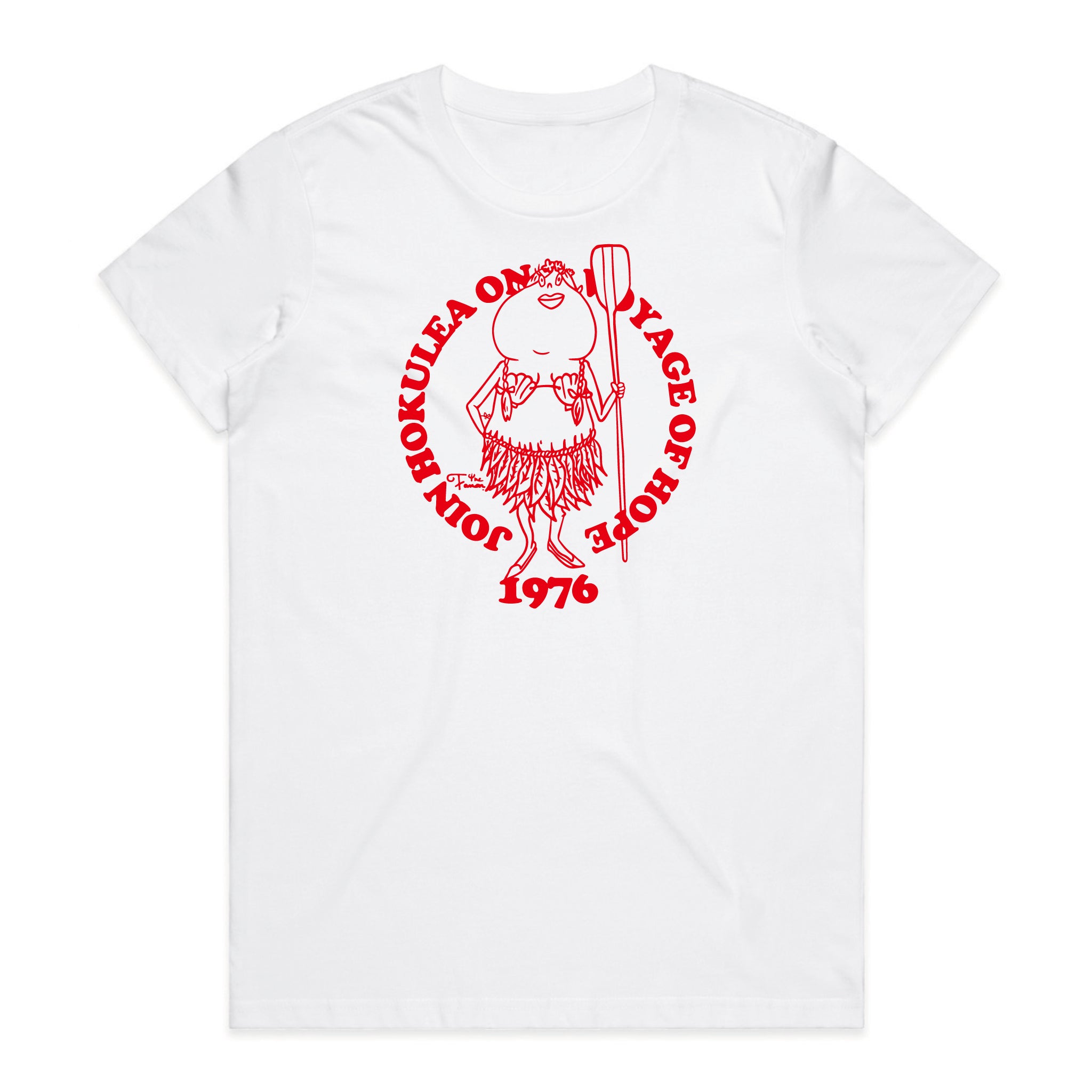 WOMAN] HOKULEA HOPE TEE – the Fanon